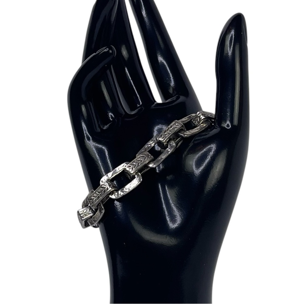 Silver Tone Chain Bracelet
